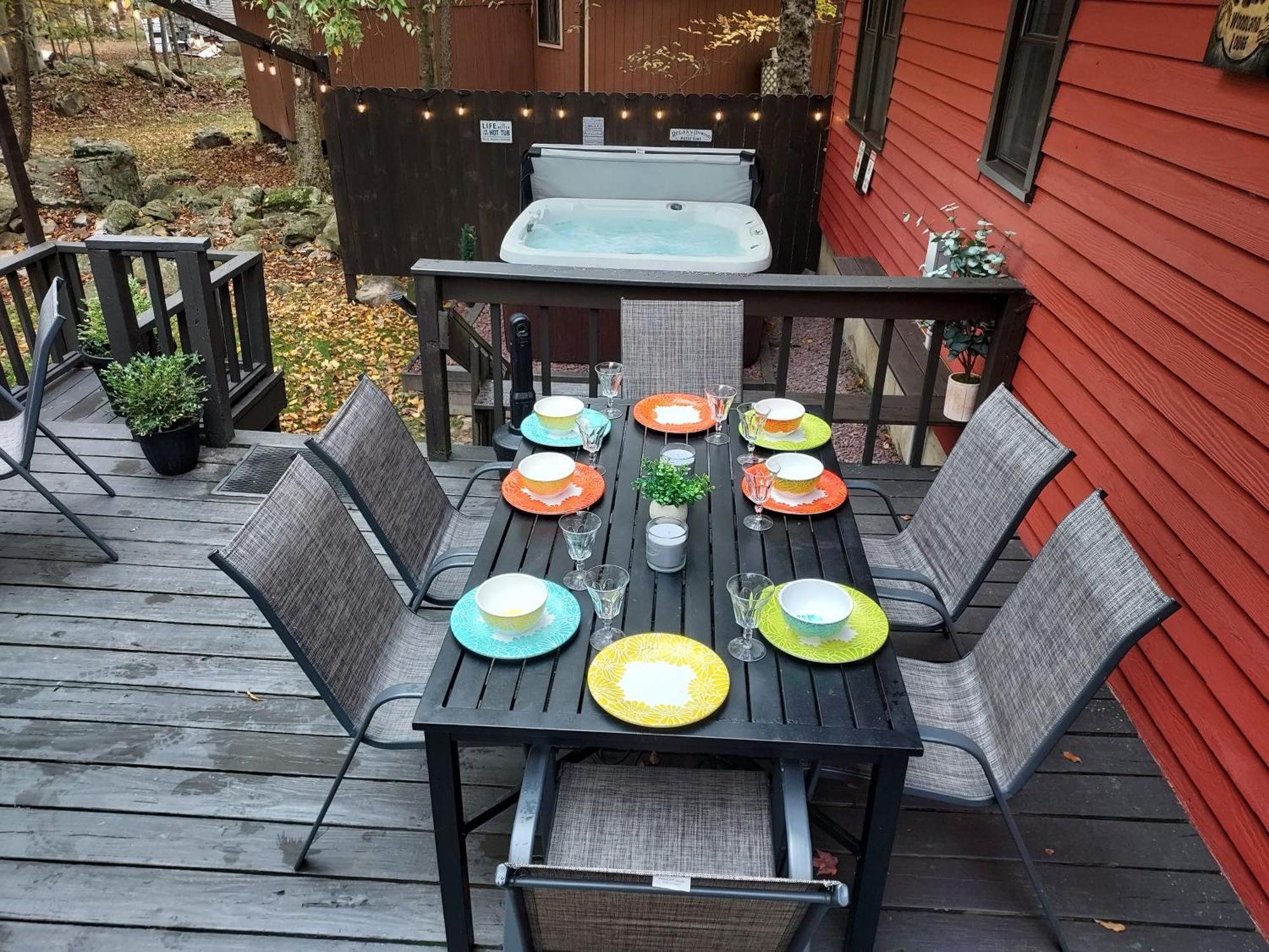 Chalet Renovated Near Casino, Camelback , Kalahari 4Bdrms Firepit Hot Tub Game Room Tobyhanna Экстерьер фото